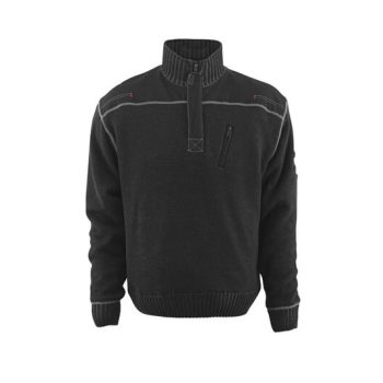 50354-835-09 Knitted Jumper with half zip