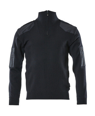 17205-939-010 Knitted Jumper with half zip
