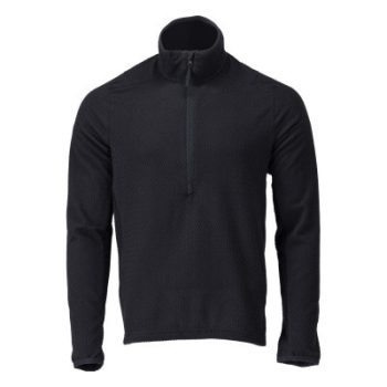 22703-639-010 Microfleece jumper with half zip