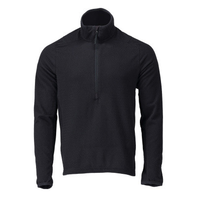 22703-639-010 Microfleece jumper with half zip
