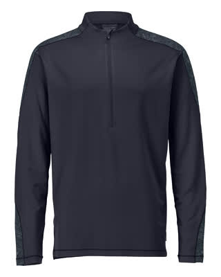 22681-618-010 T-shirt, long-sleeved, with half zip
