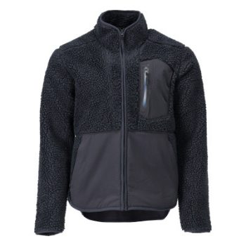 22303-682-010 Pile jacket with zipper