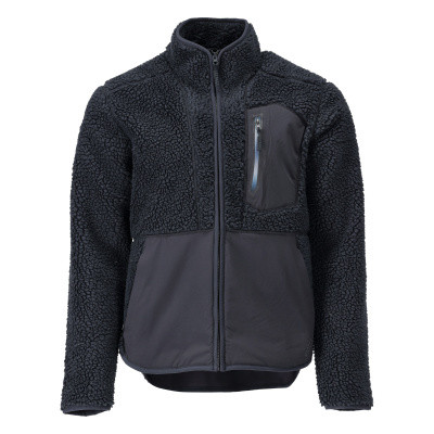 22303-682-010 Pile jacket with zipper
