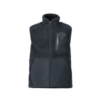 22465-682-010 Pile gilet with zipper